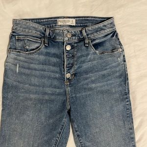 Abercrombie Super Skinny Ankle High Rise